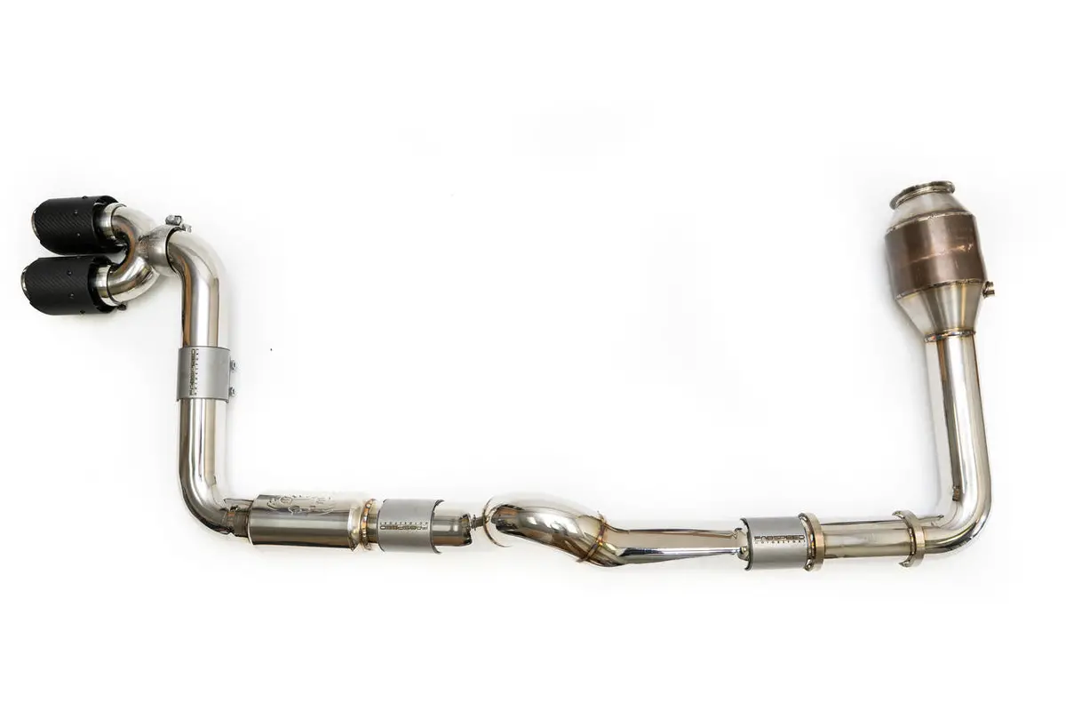 Fabspeed Porsche 718 Boxster/Cayman Supercup Turboback Exhaust System (2017+) 1
