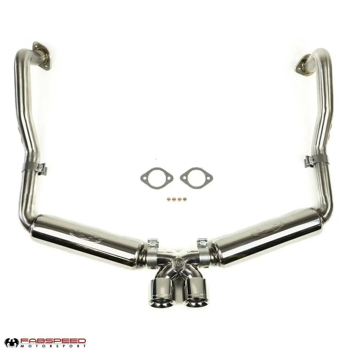 Fabspeed Porsche 981 Boxster/Cayman Supercup Race Exhaust System (2013-2016) 1
