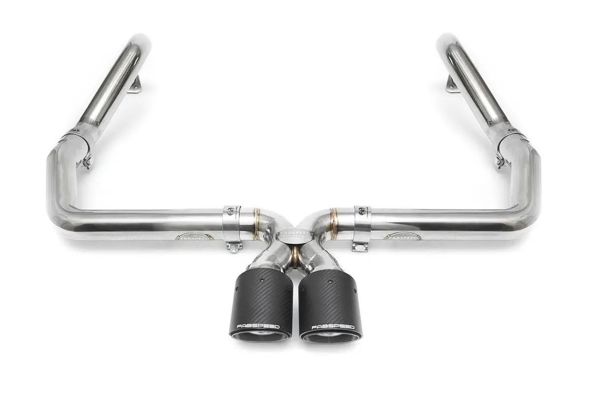 Fabspeed Porsche 981 Cayman Gt4 Lightweight Competition Exhaust System 1