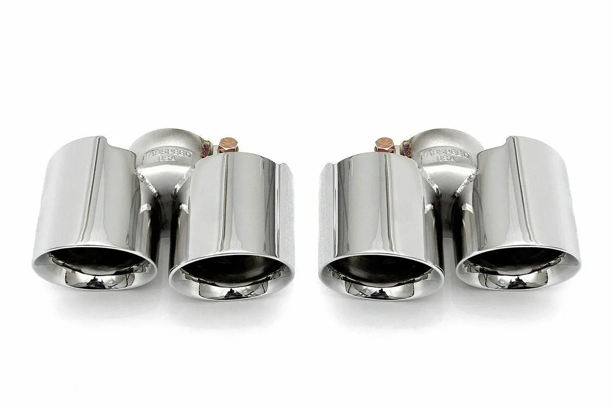 Fabspeed Porsche 991 Carrera Deluxe Quad-Style Tips (Non-S / Non-Pse) (2012-2016) 1