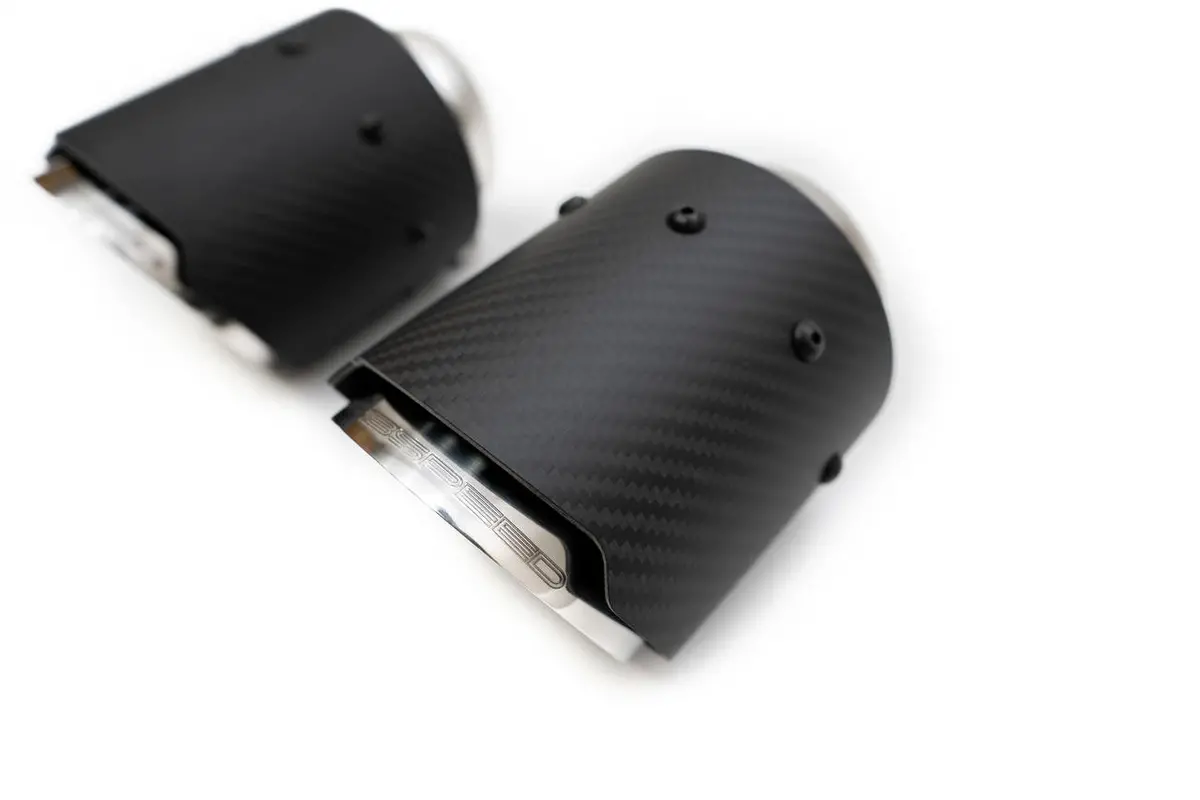 Fabspeed Porsche 991.2 Carrera Deluxe Dual Style Tips (For Pse) (2017-2019) 1