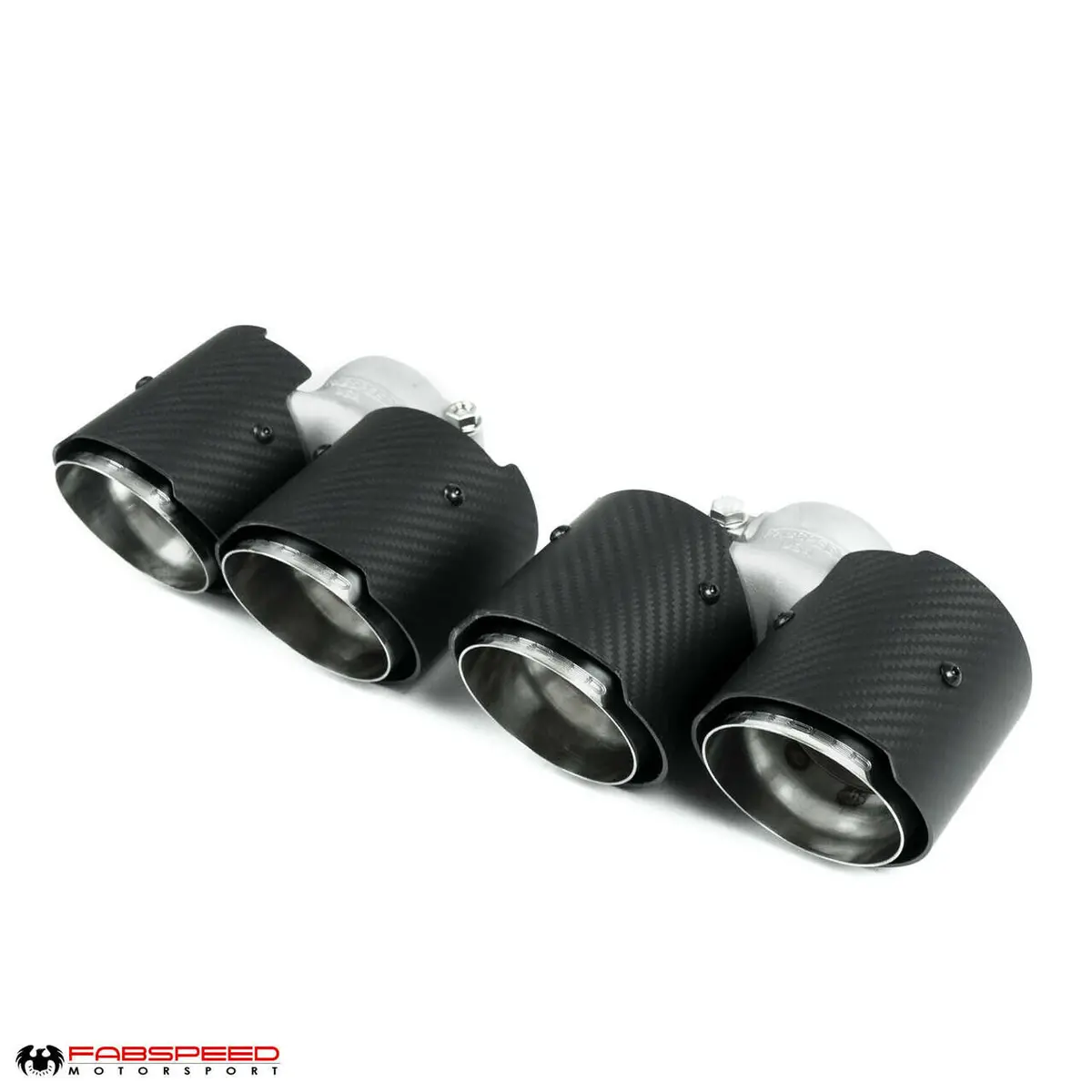 Fabspeed Porsche 991.2 Carrera Deluxe Quad Tips (2017-2019) 1