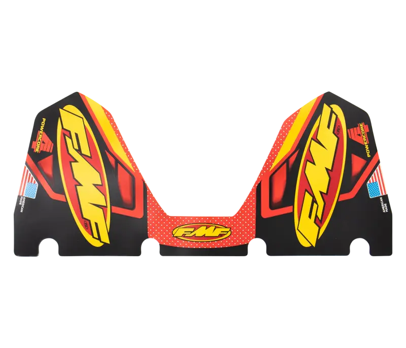 Fmf Racing Powercore4 Aluminum Patriotic Decal Replacement 1