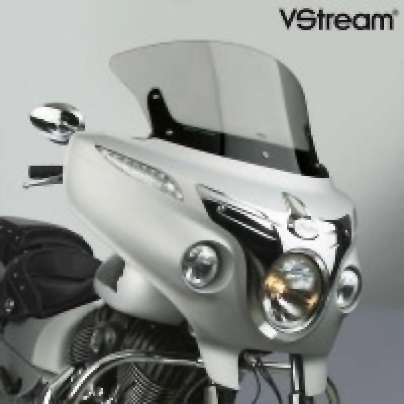 National Cycle 14+ Indian Chieftain/Roadmaster/Chieftain Classic Vstream Mid/Std. Windshield-Tint 1