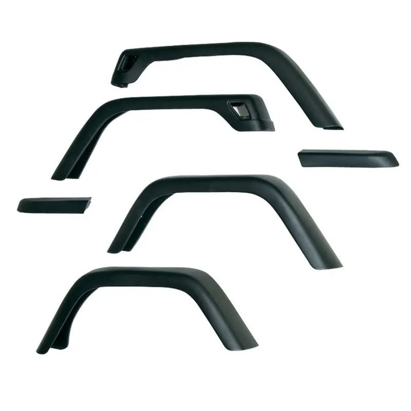 Omix 7-Inch Fender Flare Kit- 97-06 Jeep Wrangler 1