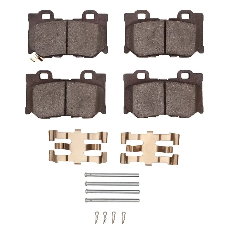 Dfc 09-20 Nissan 370Z Rear 4000 Hybridynamic Brake Pads And Hardware Kit 1