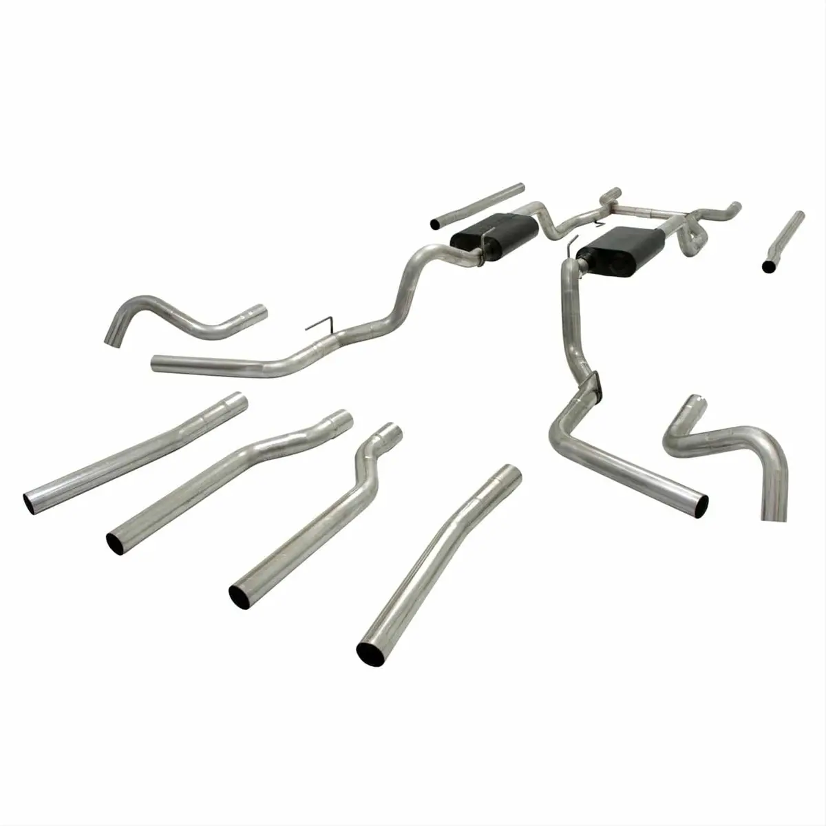 Flowmaster American Thunder Cat-Back Exhaust System – Aggressive Sound & Improved Flow (817654) 1