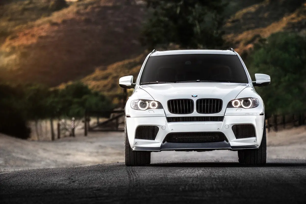 Vorsteiner Vrs Aero Front Spoiler Carbon Fiber Pp 1X1 Glossy For Bmw E70 X5m 1