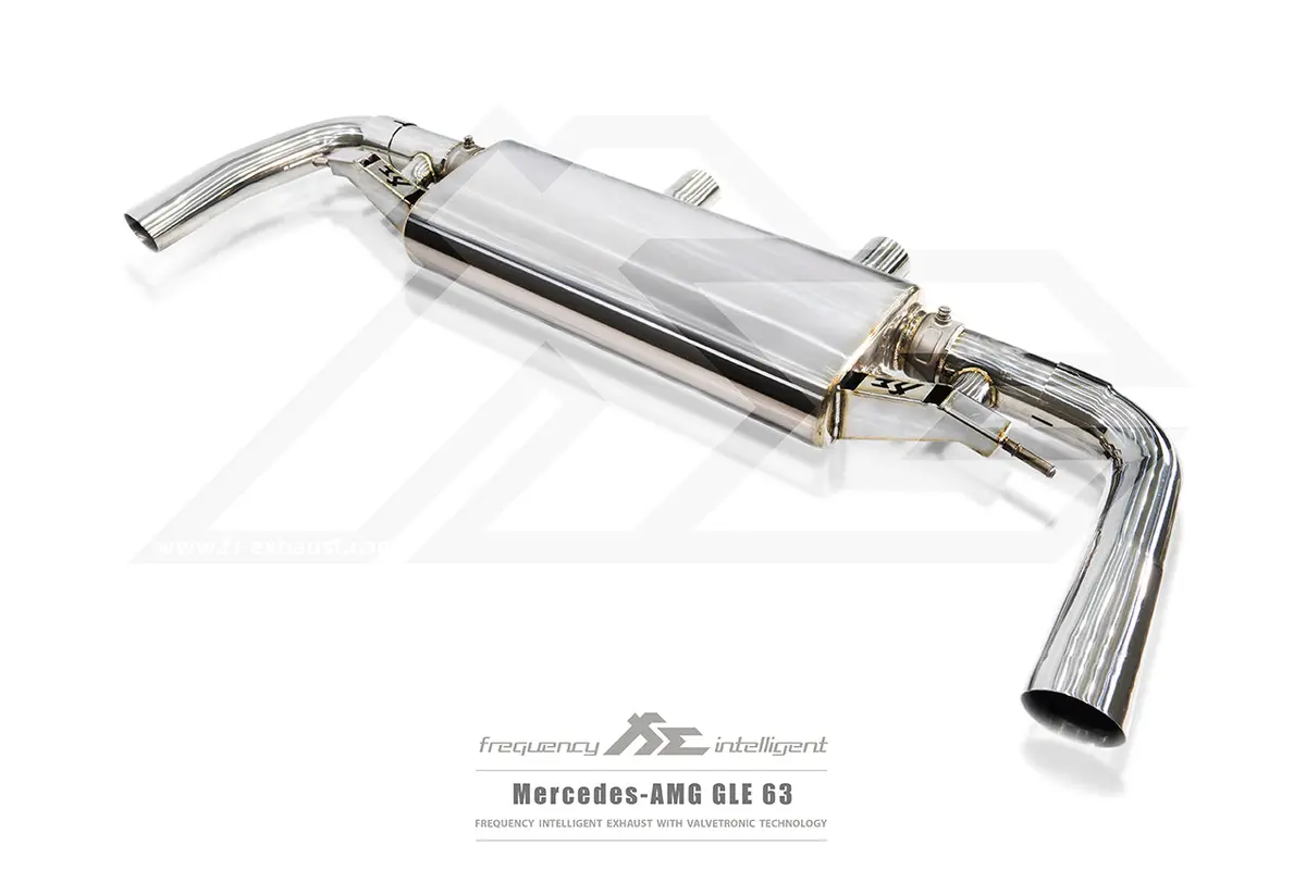 Fi Exhaust Mercedes-Benz Gle63 Amg Front Pipe + Mid X Pipe + Valvetronic Mufflers 1