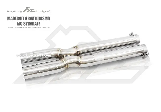 Fi Exhaust Maserati Gran Turismo Mid X-Pipe 1