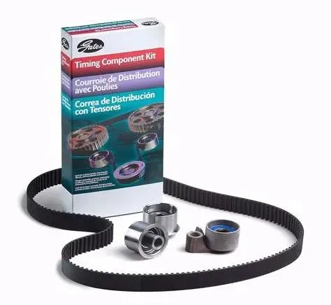 Gates 04-08 Subaru 2.0L & 2.5L Stock Replacement Timing Belt Component Kit (Belt Tensioner 4 Idlers) 1