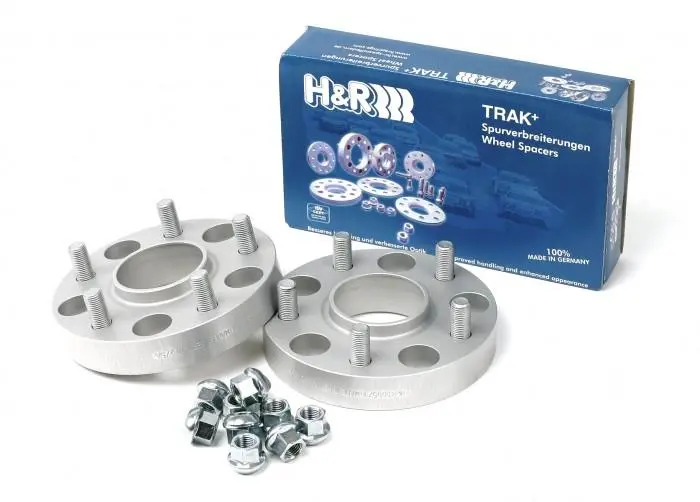 H&R Trak+ 25Mm Drm Wheel Adaptor Bolt 5/114.3 Center Bore 66.2 Stud Thread 12X1.25 2