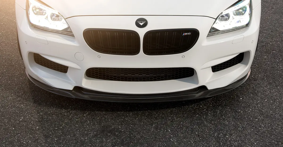 Vorsteiner Vrs Gts-V Aero Performance Front Spoiler Carbon Fiber Pp 1X1 Glossy For Bmw F12 M6 1