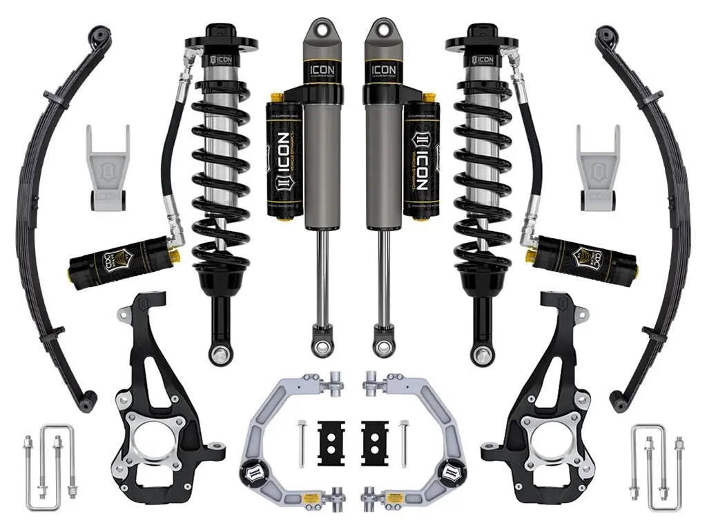 21-23 Ford F150 Tremor 4Wd 3.5-4.5In Stage 4 Suspension Sys Billet Uca / Leaf Pack 1