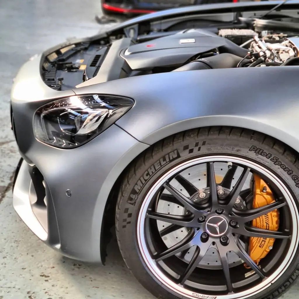 Eventuri Mercedes Amg Gt Carbon Intake + Engine Cover 1