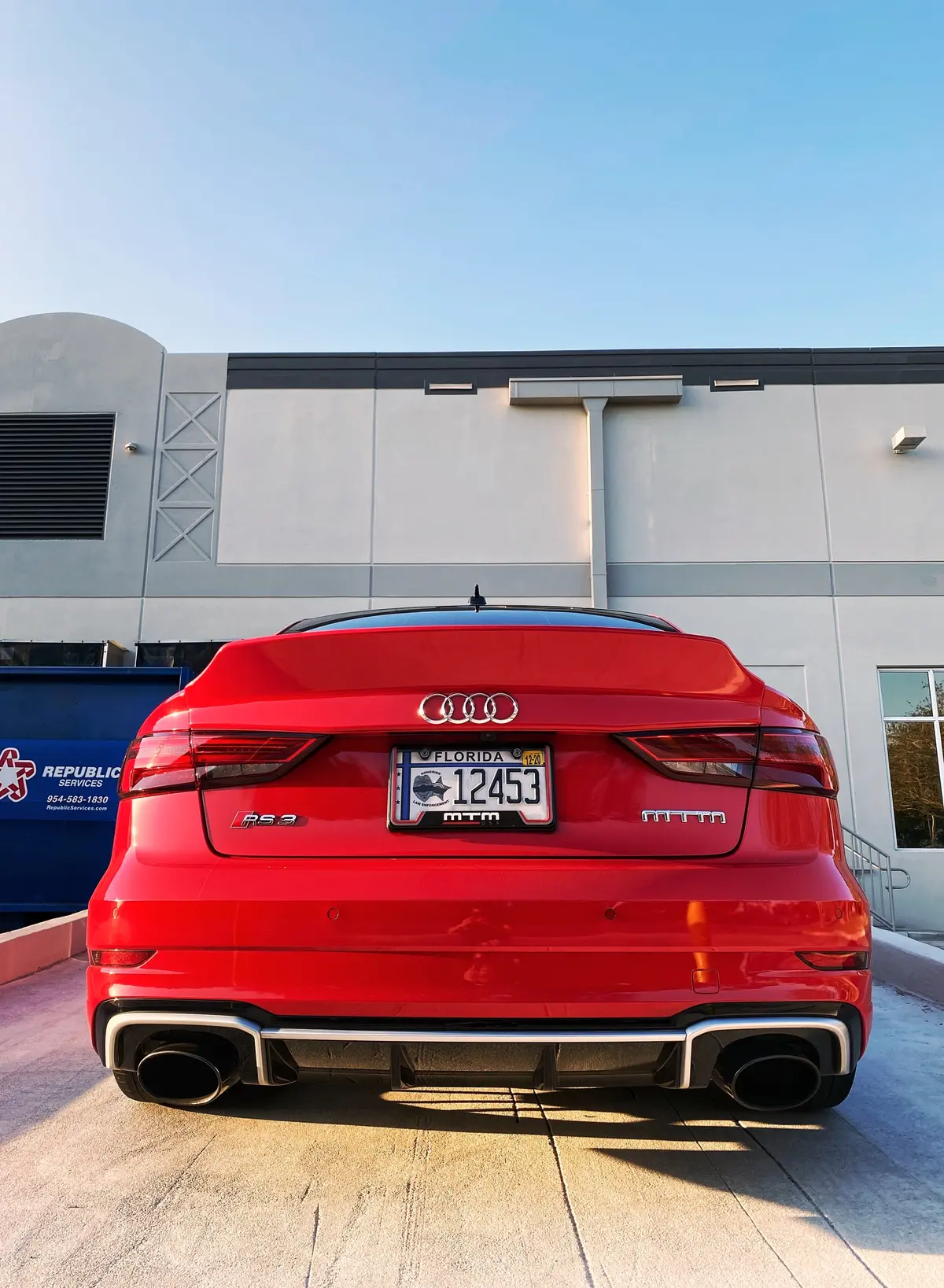 Audi A3/S3/Rs3 Ducktail Spoiler 1
