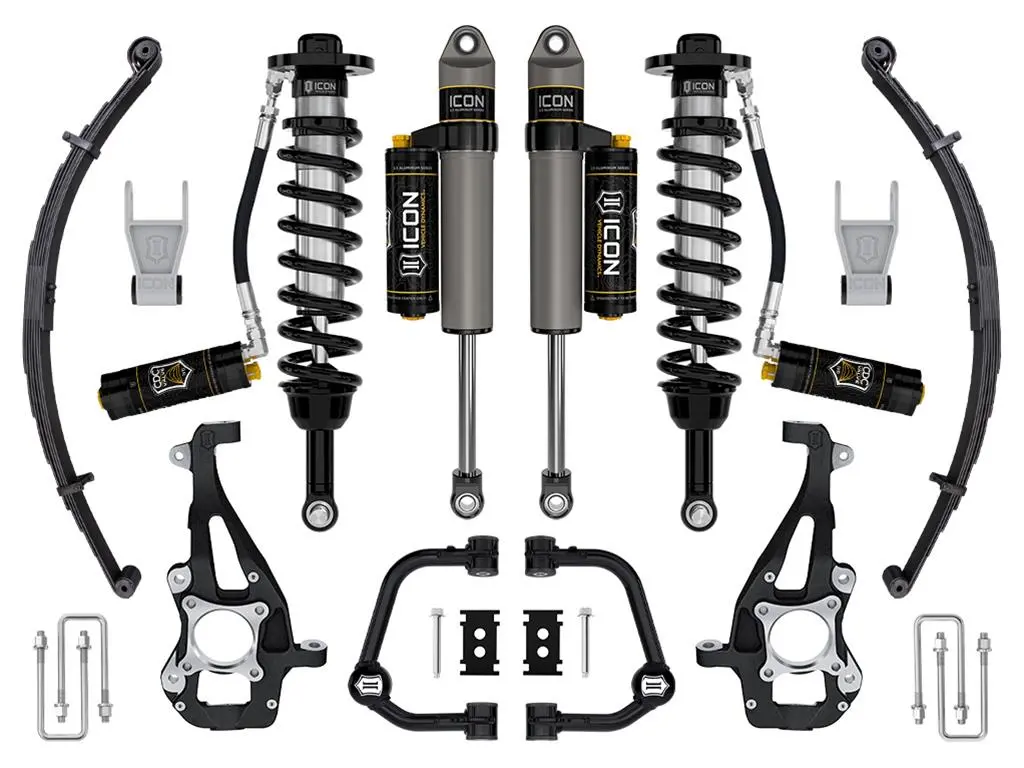 21-23 Ford F150 Tremor 4Wd 3.5-4.5In Stage 4 Suspension Sys Tubular Uca / Leaf Pack 1
