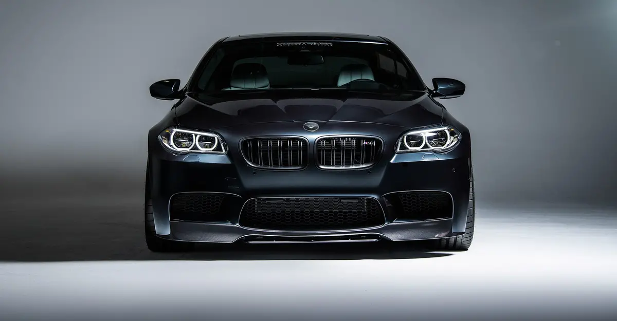 Vorsteiner Vrs Aero Front Splitter Carbon Fiber Pp 1X1 Glossy For Bmw F10 M5 1