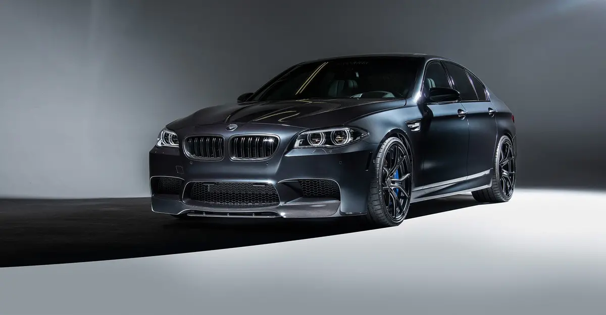 Vorsteiner Vrs Aero Front Splitter Carbon Fiber Pp 1X1 Glossy For Bmw F10 M5 2