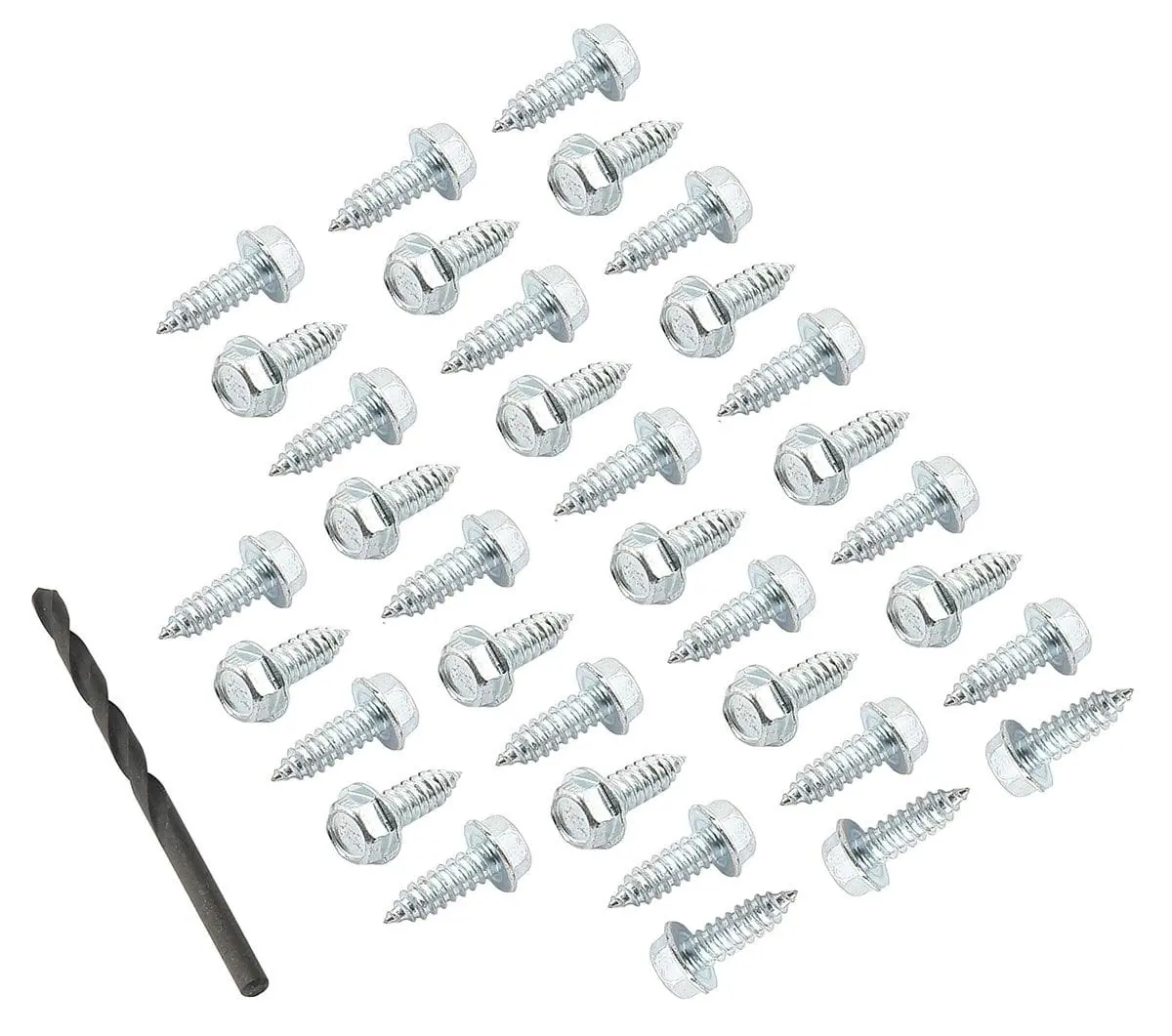 Mr. Gasket Hex Head Self-Tapping Tire Screw Kit – 35-Piece Set (Mg4318) 1