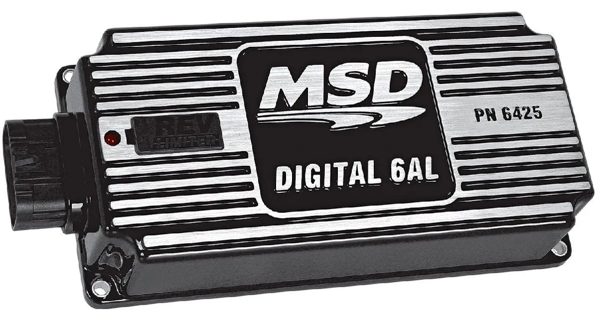 Msd 6Al Ignition Control Box – Black-Anodized Digital Spark Management (64253) 1