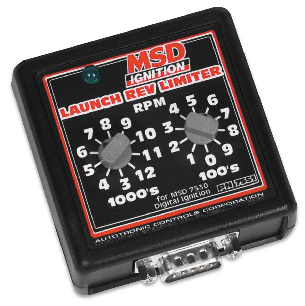 Launch Rev Limiter Control Box – Adjustable Rpm Cutoff Module (Msd-Compatible) 1