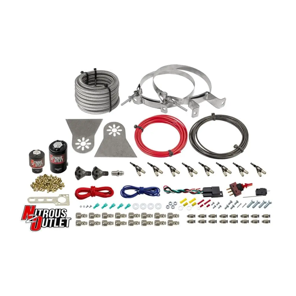 Nitrous Outlet 00-10482-L-00 Wet Nitrous Oxide Injection Kit 1