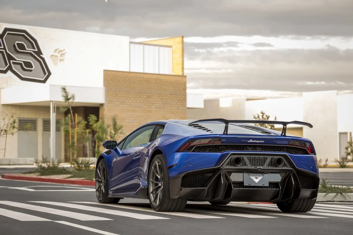 Vorsteiner Novara Edizione Aero Decklid Carbon Fiber Pp 2X2 Glossy For Lamborghini Huracan Performante 1