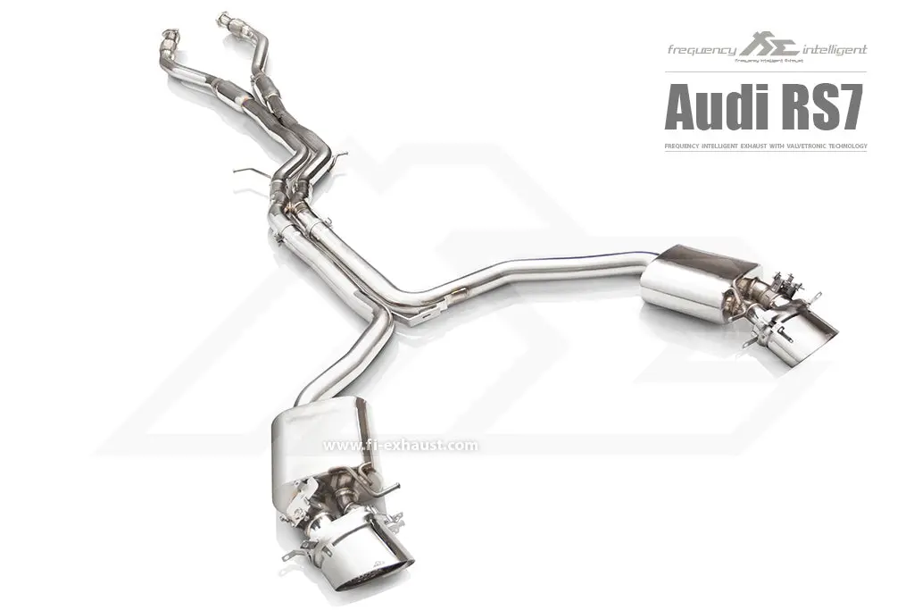Fi Exhaust Audi Rs7 Sportback Downpipe Only 1
