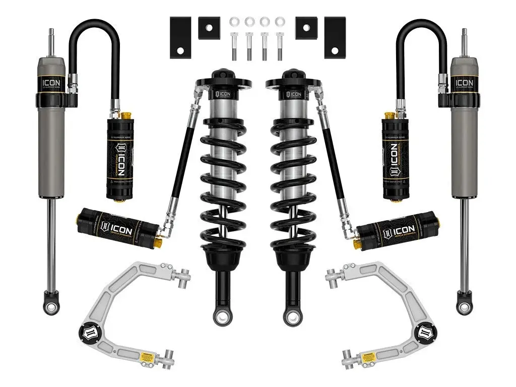 Icon 2022+ Toyota Tundra 1.25-3.5In Stage 9  Suspension System Billet 1