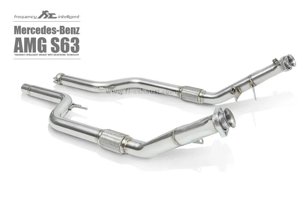Fi Exhaust Mercedes-Benz S63 Amg Coupe Downpipe Only 1