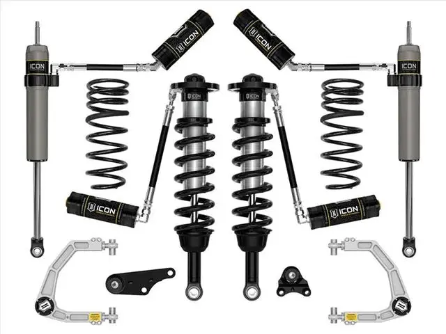 Icon 2024+ Toyota Tacoma 1.25-3In Lift Stage 4 Billet Suspension System W/Triple Rate Springs 1