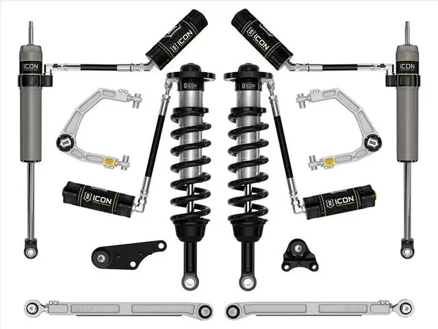 Icon 2024+ Toyota Tacoma 1.25In-3In Stage 7 Suspension System - Billet 1