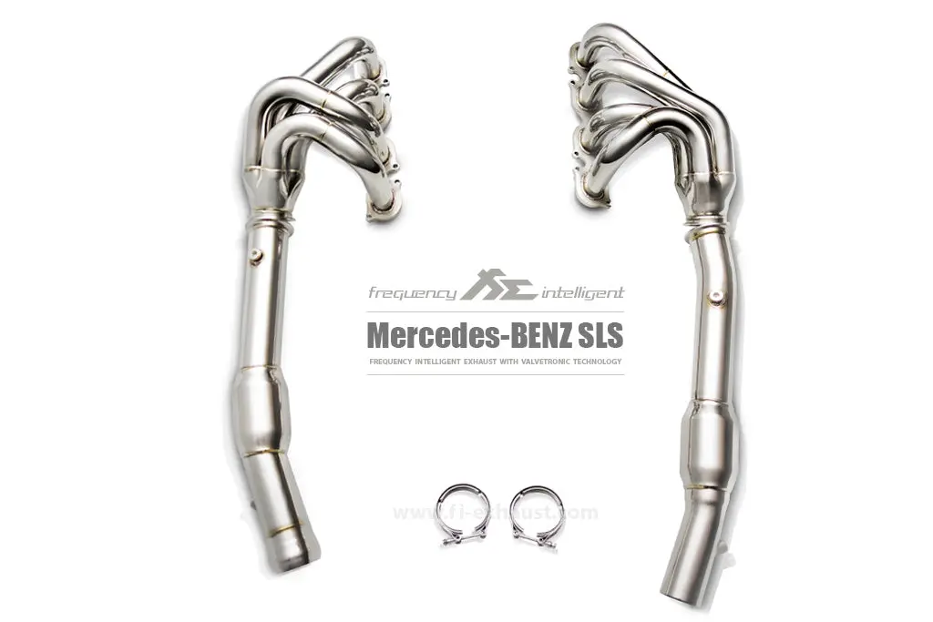 Fi Exhaust Mercedes-Benz Amg Sls Long Tube Catless Header 1