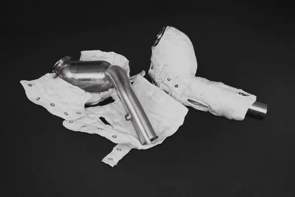 Capristo Ferrari Portofino - 250 Cell Sport Cat Downpipes (With Heat Blankets) 1