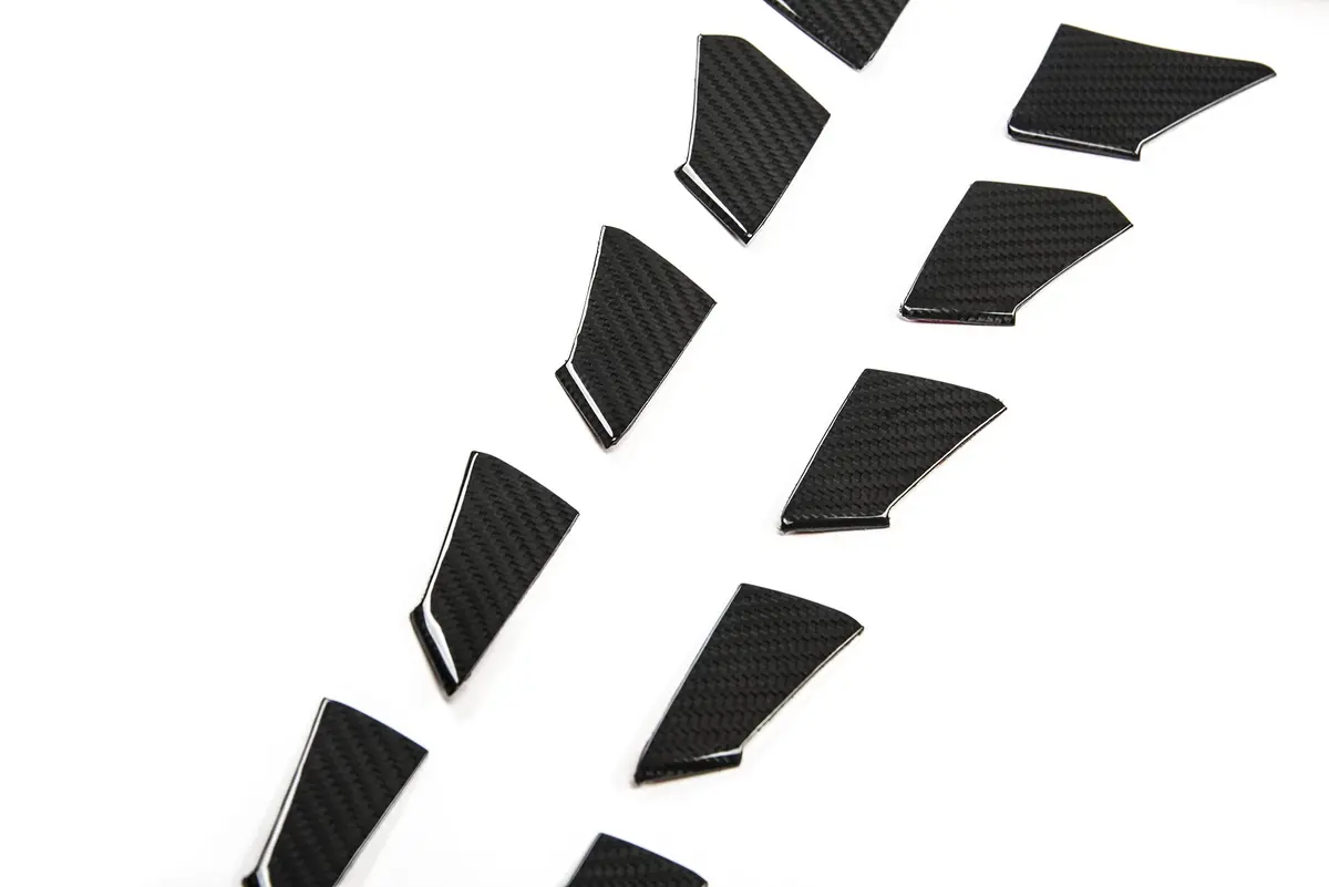 Vorsteiner V-Cs Aero Dive Planes Carbon Fiber Pp 2X2 Glossy For Porsche 981 Cayman Gt4 1