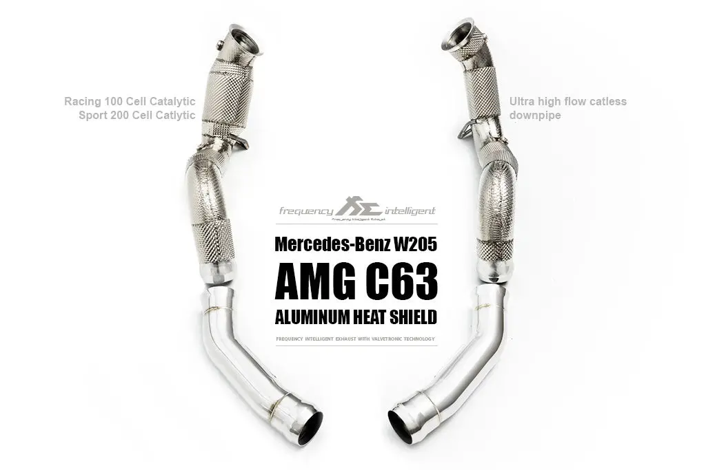 Fi Exhaust Mercedes-Benz C63/C63s Amg Downpipe Only 1