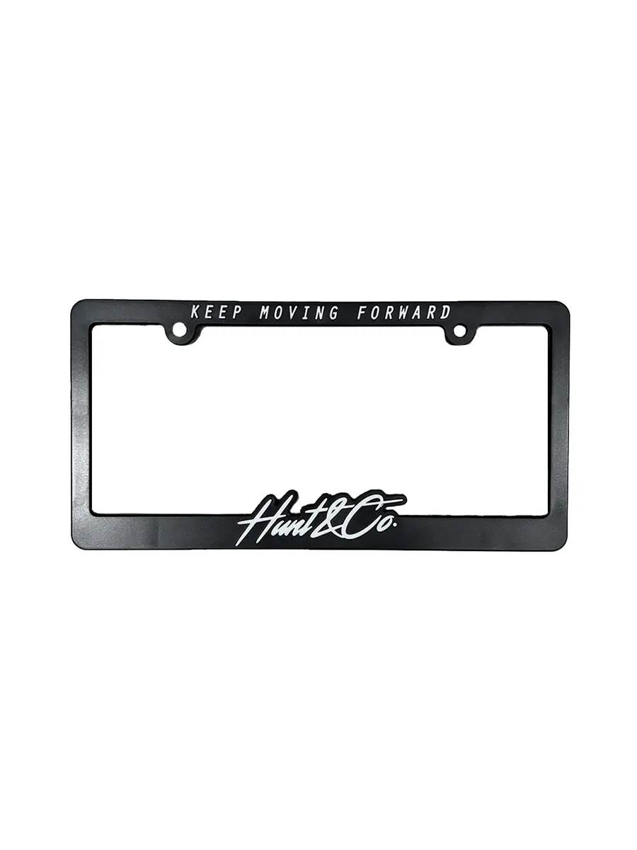 Slant Logo License Plate Frame 1