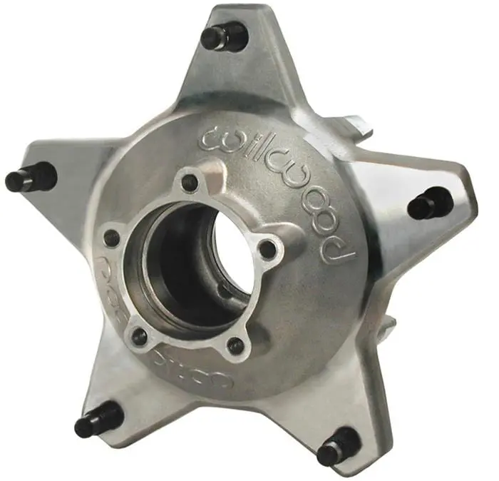 Wilwood Direct-Fit Brake Hub Assembly – 6-Lug, 5.00" Bolt Circle (270-6513Ud) 1
