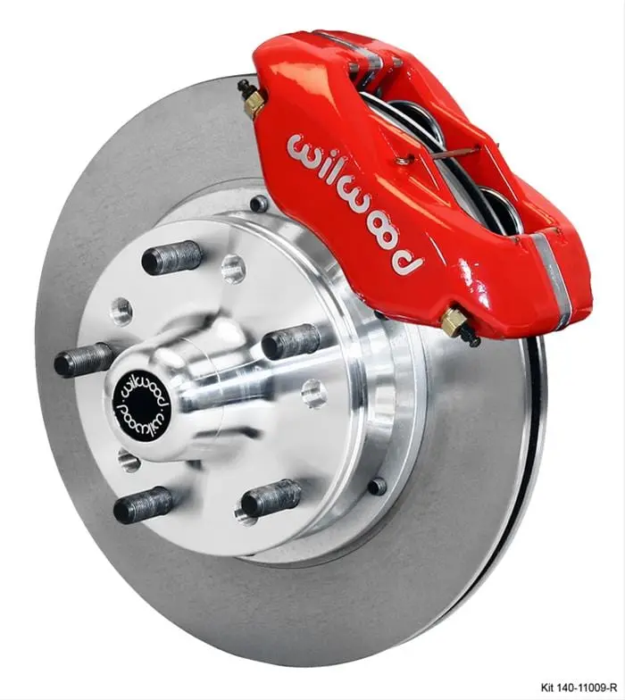 Wilwood 140-11009-R Forged Dynalite Pro Front Disc Brake Kit – Big Brake Upgrade 1