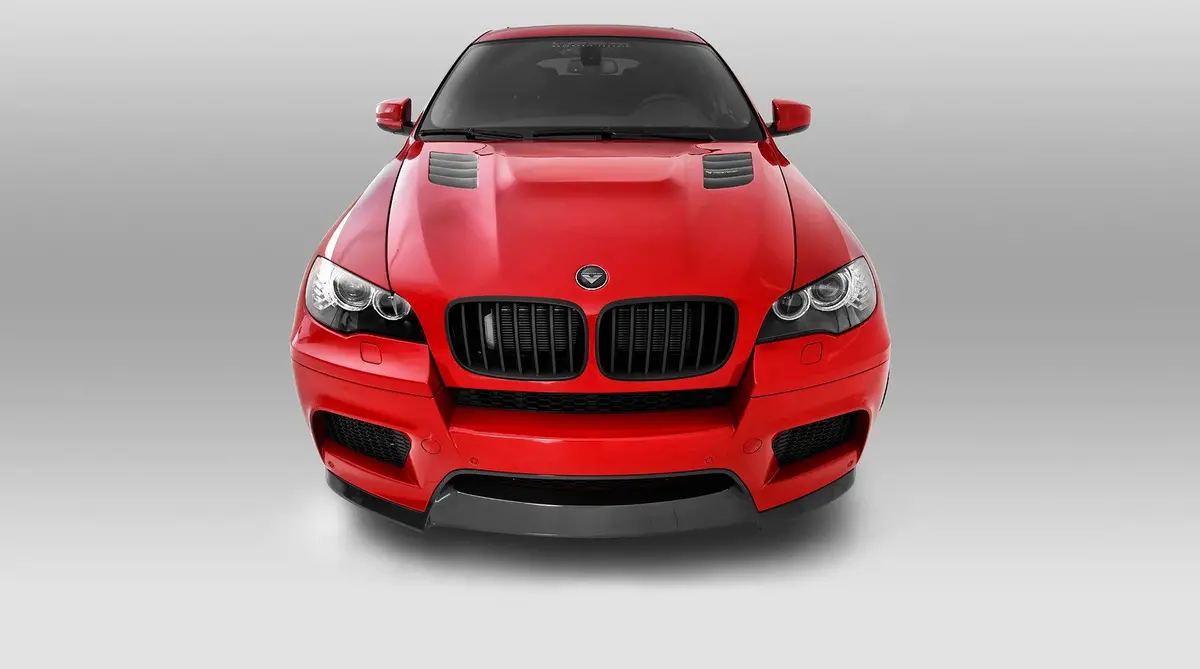 Vorsteiner Vrs Aero Front Spoiler Carbon Fiber Pp 1X1 Glossy For Bmw E71 X6m 1