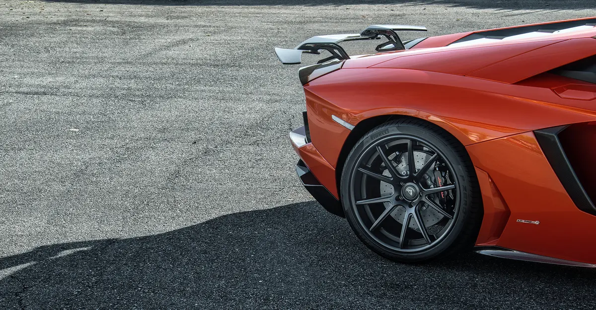Vorsteiner Zaragoza Edizione Aero Wing Carbon Fiber Pp 2X2 Glossy For Lamborghini Aventador 2