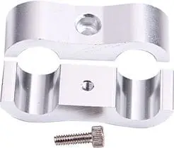 Af156-12S Billet Aluminum Dual Hose Separator For Precision Fluid Routing 1