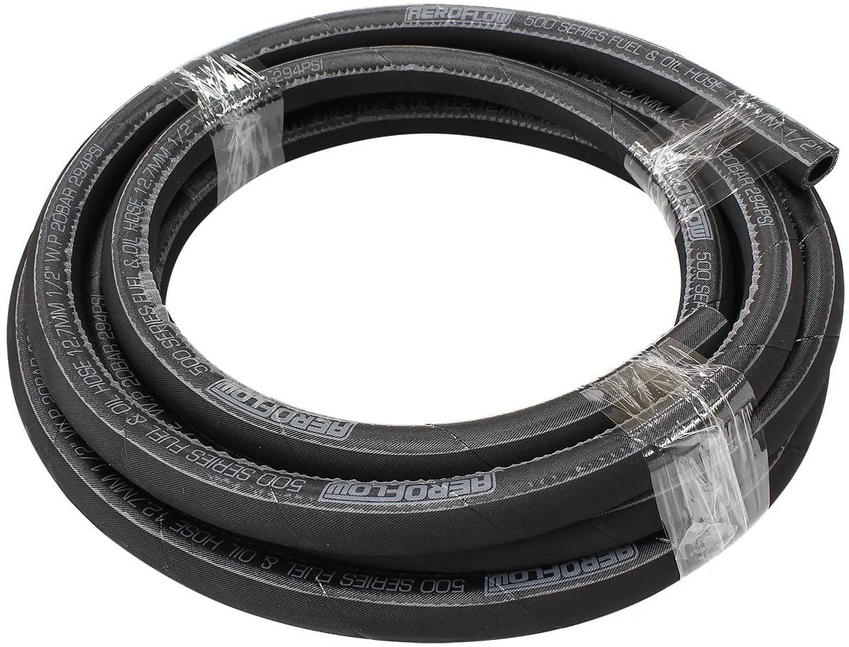 Earl'S 500 Series -10An Black Push-Lock Hose – 4.5-Inch Length, Flexible Polyurethane 1