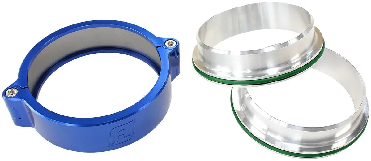 2.75-Inch Billet Intercooler Quick-Connect Clamp Af25-2750Bl 1