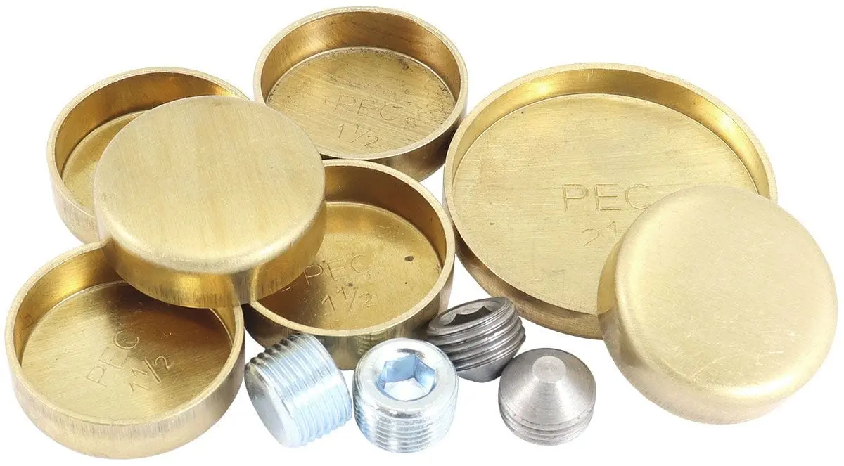 Ford 351 Cleveland Freeze Plug Replacement Kit – Brass And Steel Seals 1