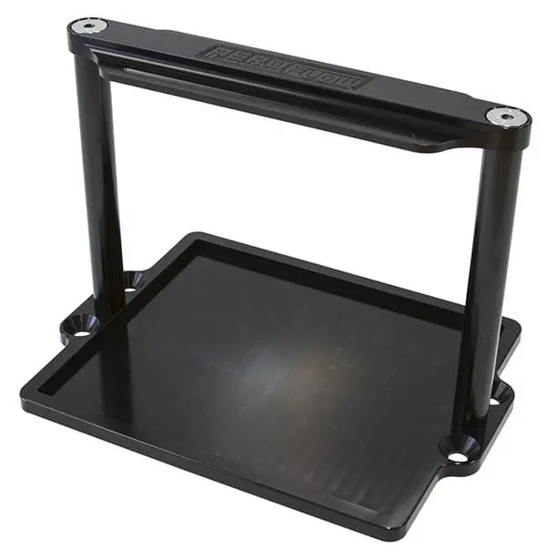 Af Racing Black Anodized Billet Aluminum Battery Tray, Model Af64-2102Blk 1