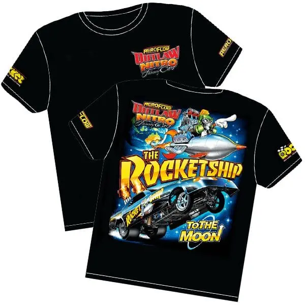 Rocket Ship Wheelstander Graphic T-Shirt, Youth Large, Rtrs-Youth-L 1
