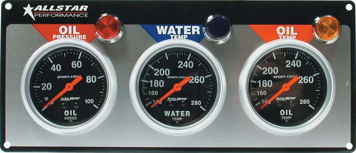 Allstar Performance Modular Gauge Mounting Panel Kit 1