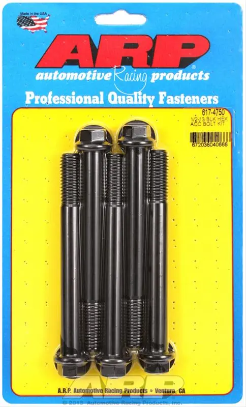 Arp 617-4750 Chromoly Steel Engine Bolts, High-Strength Fasteners 1
